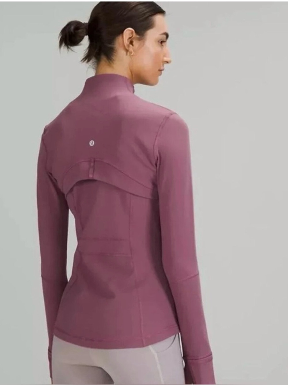 lululemon athletica velvet dust full-zip athletic jacket - Picture 2 of 6